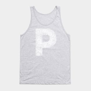 Letter P Tank Top